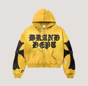 Sudadera con Capucha y Cremallera de Invierno, Personalizada con Logotipo, Impresión Serigrafiada, 100% Algodón, Felpa, Estilo Vintage Desgastado, Casual, Lisa, Venta al Por Mayor - Product Image 4