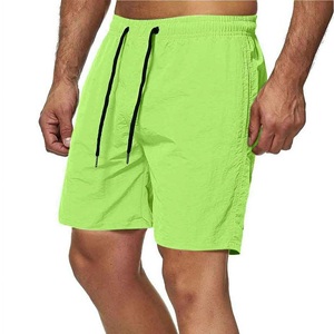 Vente en gros de short de baseball d'été en cours d'exécution sur mesure en coton polyester nouveau pantalon solide à taille élastique longueur genou - Product Image 4