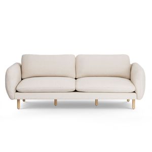 Ensemble de canapés élégants en tissu doux pour salon, chambre, bureau, salle de séjour et appartement, avec sièges confortables et design moderne - Product Image 2