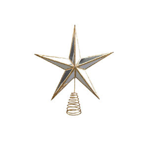 Suministro directo de Metal pulido en forma de estrella árbol de Navidad adornos navideños para uso doméstico decoración de árbol elegante - Product Image 6