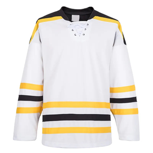 Maillots de hockey en mesh à impression numérique personnalisée, service OEM pour vêtements de hockey sur glace, Spandex/Coton, haute qualité - Product Image 2