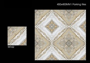 Carreaux de céramique Terrazzo extérieurs résistants à la chaleur sol en porcelaine de stationnement de voiture carreaux émaillés confortables - Product Image 5