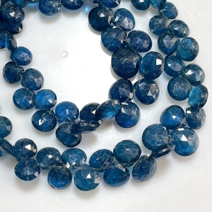 Wholesale Good Quality Neon Apatite Faceted Heart Shape Briolette Beads Natural Stone Beads for Jewelry Making - Product Image 3