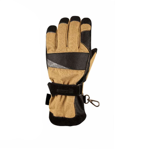 Gants de travail de pompier Top cuir de vachette fendu avec humidité gants de sécurité de pompier gants en cuir du Pakistan - Product Image 4