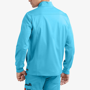 Chaqueta Sanitaria de Manga Larga Transpirable Antipilling de Último Estilo para Hombre, Uniforme Hospitalario Sin Costuras con Detección de Agujas, de Alta Calidad - Product Image 3