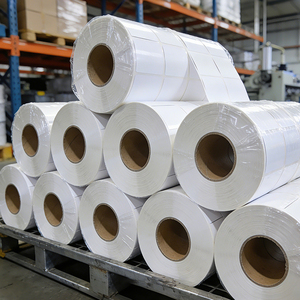 Etiquetas Térmicas Directas Transparentes para Envíos, 4x6, con Recubrimiento Superior, 100x150, 500 por Rollo - Product Image 6