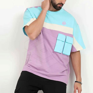 Cómoda camiseta de gran tamaño Camiseta transpirable de tamaño personalizado En stock Hecho en algodón Poliéster Camiseta de gran tamaño - Product Image 3
