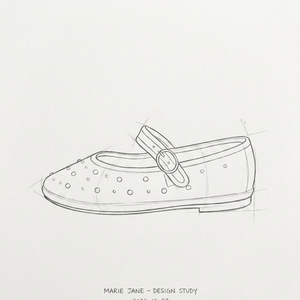 <span class=keywords><strong>Scarpe</strong></span> Mary Jane in Velluto Azzurro Perlato Personalizzate ODM, Basso MOQ, <span class=keywords><strong>Ballerine</strong></span> Morbide in Velluto per Sposa, <span class=keywords><strong>Scarpe</strong></span> Comode da Cerimonia per Ragazze - Product Image 3