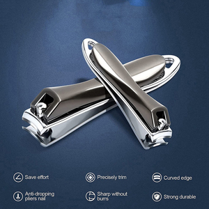 High Quality Mirror Finish Stainless Steel <b>Nail</b> Clippers with <b>Nail</b> <b>File</b> for Fingers and Toes - Product Image 5