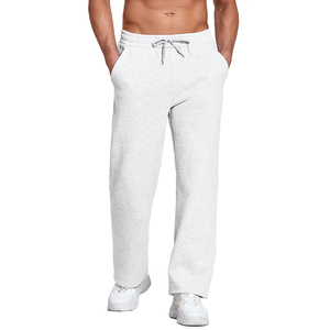 Wholesale Premium Quality <b>Loose</b> <b>Fit</b> Fleece <b>Joggers</b> Pants <b>Men</b> Heavyweight Drawstring Running Cotton Polyester <b>Men</b> Sweatpants - Product Image 3