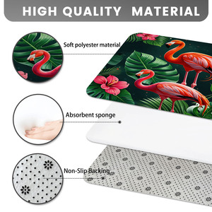 Custom Printed Bath <b>Mat</b> <b>Bathroom</b> Rug <b>Set</b> for <b>Bathroom</b> Non-Slip Shower Curtain Bath <b>Mat</b> - Product Image 4