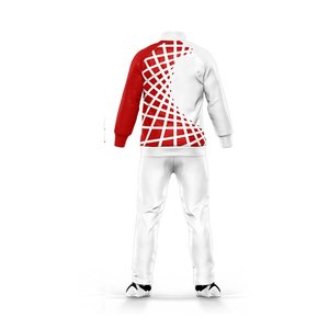 Custom Sublimated Logo Men's Tracksuit Latest Design 100% Cotton Oversized Two Piece Set Winter Eco-Friendly Breathable Fleece - Product Image 3