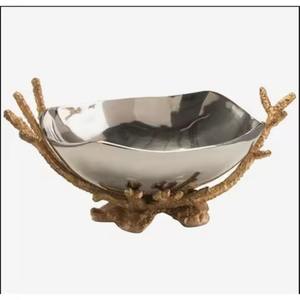 Bol à dattes en métal, style arabe, décoration de table islamique du Ramadan, plat de service pour fruits secs, décoration de maison de luxe - Product Image 6