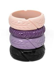 กำไลเรซินทำมือปรับแต่งเองได้กำไลเรซินรูปร่างกำมือ - Product Image 2