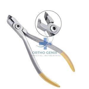 Instrumentos de ortodoncia Manual de alta calidad con certificado CE, cortador de alambre duro Dental, alicates de acero inoxidable, ajuste de cables de arco embellecedor - Product Image 6