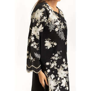 Khaddi Bohemian ชุด Co-Ord IPST-44373ปักสุทธิผ้าชีฟองและผ้าฝ้ายที่มีขนาด XL และ XXL - Product Image 4