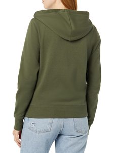 Nouveau sweat-shirt en molleton à capuche unisexe de luxe, fermeture éclair sur le côté, uni, teinture écologique, capuche surdimensionnée pour femmes, fabriqué en PK, saison d'automne - Product Image 3