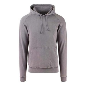 Sweat à capuche en coton de haute qualité pour hommes, tricoté en polyester, avec fermeture à glissière, sweatshirts à capuche lavés à l'acide et délavés au soleil - Product Image 4