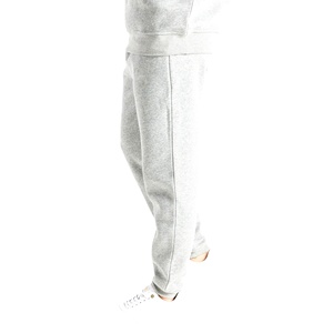 Design personnalisé Ensemble de vêtements de sport décontractés 2 pièces pour hommes, sweat à capuche et pantalon de survêtement à col ras du cou de couleur unie pour l'hiver - Product Image 5
