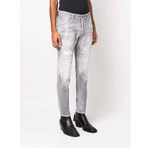 Nuevos Jeans Ajustados de Moda para Hombre, Jeans Grises de Alta Calidad a Bajo Precio, Jeans Rotos a Precio Razonable - Product Image 5