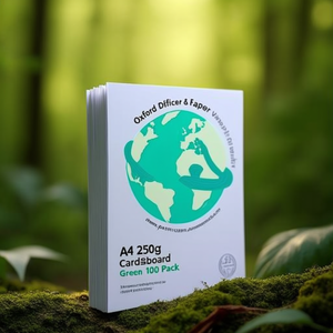 Feuilles de séparation Oxford A4 250g Carton Vert Lot de 100 - Product Image 3