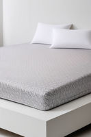 Protège-matelas imperméable sur mesure en coton certifié 100 %, taille King, avec poches extra profondes, uni, 600 fils/cm²