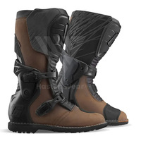 Chaussures de motocross d'hiver en acier résistant aux chocs pour les pilotes professionnels, chaussures de course de moto hautes pour hommes, performance professionnelle