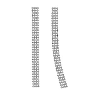 Orecchini pendenti sottili A4925-HT impero Design lungo argento - Product Image 1