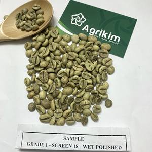 Granos de café verde de Vietnam, granos de café de alta calidad, venta al por mayor, Robusta/Árabe, muestra gratis - Product Image 3