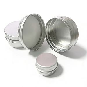 Envase de Aluminio Plateado Brillante Personalizado OEM, Caja para Velas, Contenedor con Tapa de Rosca para Polvo Suelto, Cuidado de la Piel, Crema Facial, Cosméticos, Rubor - Product Image 3