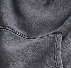 2025 approvisionnement direct de l'usine sur mesure grande taille sweats à capuche pour hommes haute qualité à manches longues broderie impression sweats à capuche unis pour homme - Product Image 3