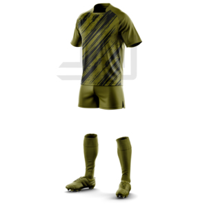 Ensemble d'uniformes de rugby personnalisés, maillot et short sublimés, respirant, séchage rapide, broderie 3D, écologique, coupe-vent, vêtements de sport athlétiques - Product Image 3