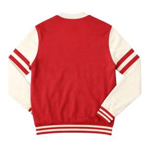 Veste universitaire légère en cardigan à boutons Kappa Alpha Psi Crimson avec lettres KAY verticales, vêtements grecs - Product Image 2