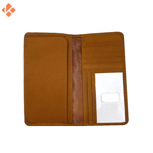 Longs portefeuilles en cuir pour hommes d'affaires et de loisirs Fermeture ouverte Doublure en polyester Vente en gros - Product Image 6