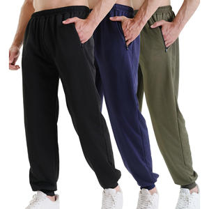 Streetwear de logo imprimé de haute qualité personnalisé 100% coton surdimensionné mode coupe ample automne pantalons de survêtement hommes pantalons - Product Image 4