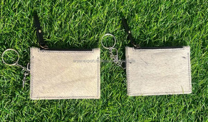 กระเป๋าใส่เหรียญหนังวัวขนสัตว์แท้มาใหม่และเคสใส่บัตรที่ใส่บัตรเครดิตน่ารักและเคสใส่เหรียญพร้อมพวงกุญแจ - Product Image 4