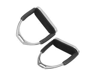Recién llegado, estribos de aluminio para montar a caballo, empuñadura de seguridad ajustable ligera, Base ancha, fabricante ecuestre OEM - Product Image 5