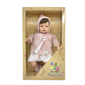 Muñeca Reborn Celia de Alta Calidad Hecha a Mano en España, Morena, Cuerpo Suave, con Accesorios para Niños - Product Image 2