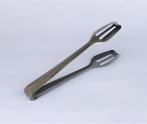 Pinces à pâtisserie en métal classique Buffet cuisine ustensiles de service pain gâteau salade BBQ cuisson pince alimentaire Durable - Product Image 1