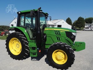 2021 johnn Deere รถแทรกเตอร์ล้อดีเซล4WD 6130เมตรรถแทรกเตอร์สวนขนาดเล็ก120hp จัดอันดับเครื่องยนต์4x4แกนกระปุกเกียร์ - Product Image 2