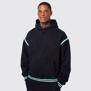 Sudadera con Capucha Térmica de Forro Polar 100% Algodón para Hombre, Logotipo Personalizado, Etiqueta Privada, Suave, Transpirable, con Bolsillo, Color Sólido, Venta al por Mayor para Invierno - Product Image 1