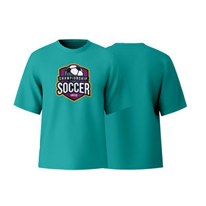 T-shirt personnalisé en coton doux, décontracté, pour le sport, la salle de sport, le port quotidien, respirant, à manches courtes, fabricant en gros OEM ODM - Product Image 2