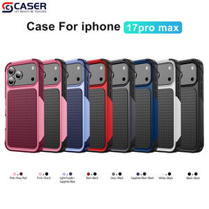 2-en-1 TPU + PC Business Dropproof Protector Anti-Fingerprint Moda Venta caliente Funda de teléfono para <span class=keywords><strong>iPhone</strong></span> 17Air 17 16Promax - Product Image 6