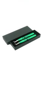 แหนบต่อขนตาเคลือบผงคุณภาพสูง วัสดุสแตนเลส รับทำโลโก้ตามสั่ง อุปกรณ์เสริมความงาม - Product Image 3