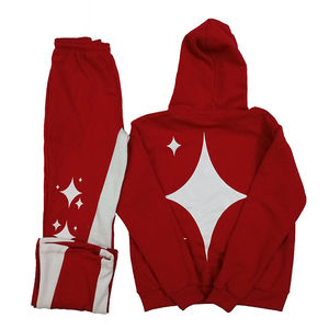 Chándal deportivo de dos piezas con logotipo nuevo 2025 personalizado para hombre, Sudadera ligera y transpirable de secado rápido para correr, Sudadera con capucha para otoño - Product Image 3