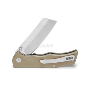 Couteaux de poche pliants tactiques Mini lame en acier damas Camping en plein air chasse survie utilitaire EDC cadeau couteaux - Product Image 4