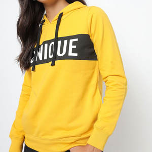Vente en gros sur mesure pull d'hiver à capuche en tissu éponge imprimé avec fermeture éclair de haute qualité pour hommes et femmes tricoté doublé écologique - Product Image 1