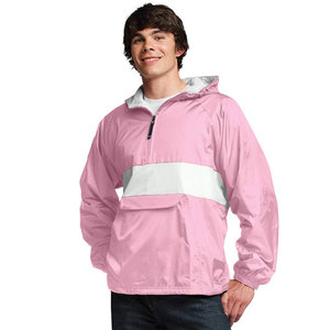 Custom Logo Lightweight Men's Overhead Half Zip <b>Camo</b> Windbreaker <b>Jacket</b> Casual Sports Wear with Hooded Collar for Winter - Product Image 3