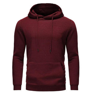 Sudadera con capucha de invierno atlética para hombre, Jersey informal, ropa de entrenamiento de manga larga, forro polar estampado de calidad transpirable - Product Image 4