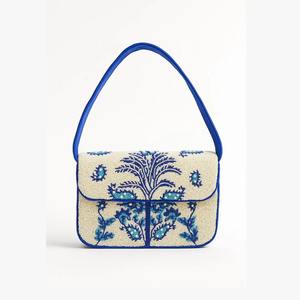 Bolso de Hombro Bordado con Cuentas de Lujo de Calidad de Exportación para Vestidos de Noche, Bodas y Ocasiones Especiales Disponible a Precio de Exportación - Product Image 1